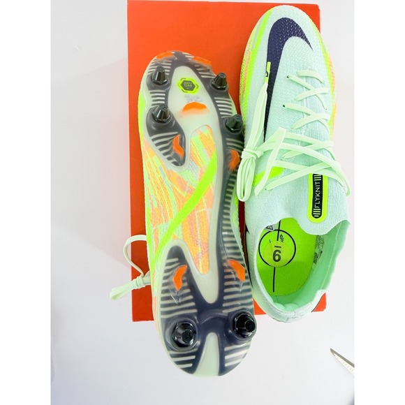Nike‎ Phantom GT2 Elite SG-PRO AC Barely Green Blackened Blue Size 9 DC0753-344 main image 6